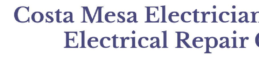 Costa Mesa Electrician Pros on My Local OC