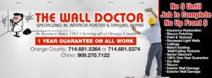 The Wall Doctor in Orange County.