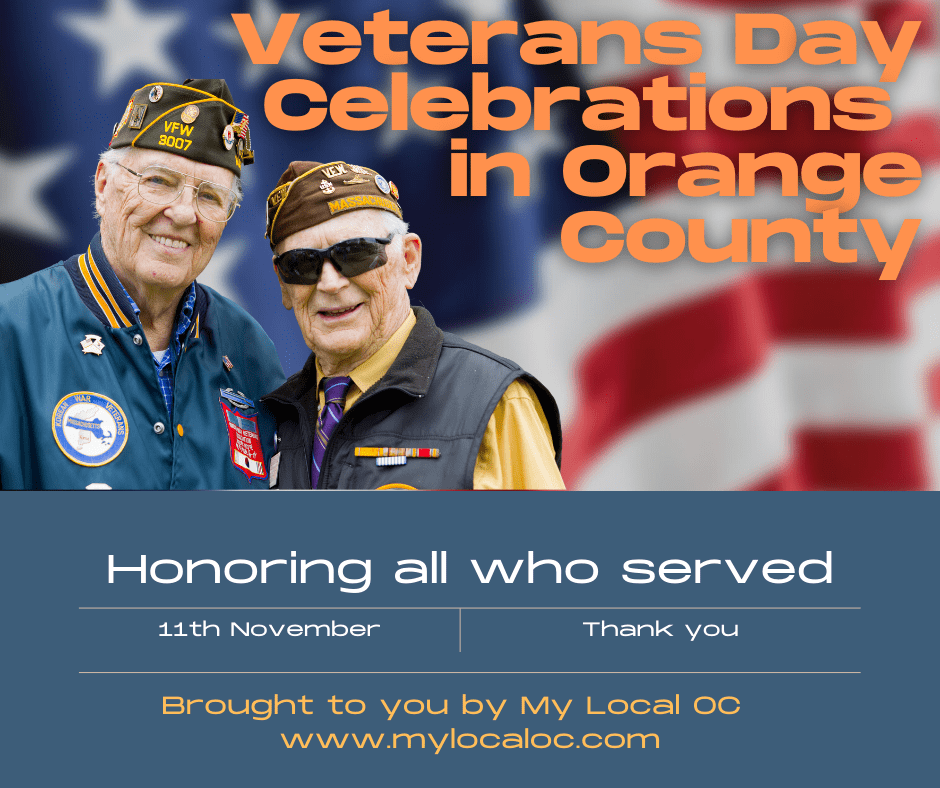 Veterans Day Celebrations in Orange County