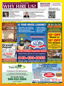 My Local Saddleback Valley digital marketing publications May 2025.